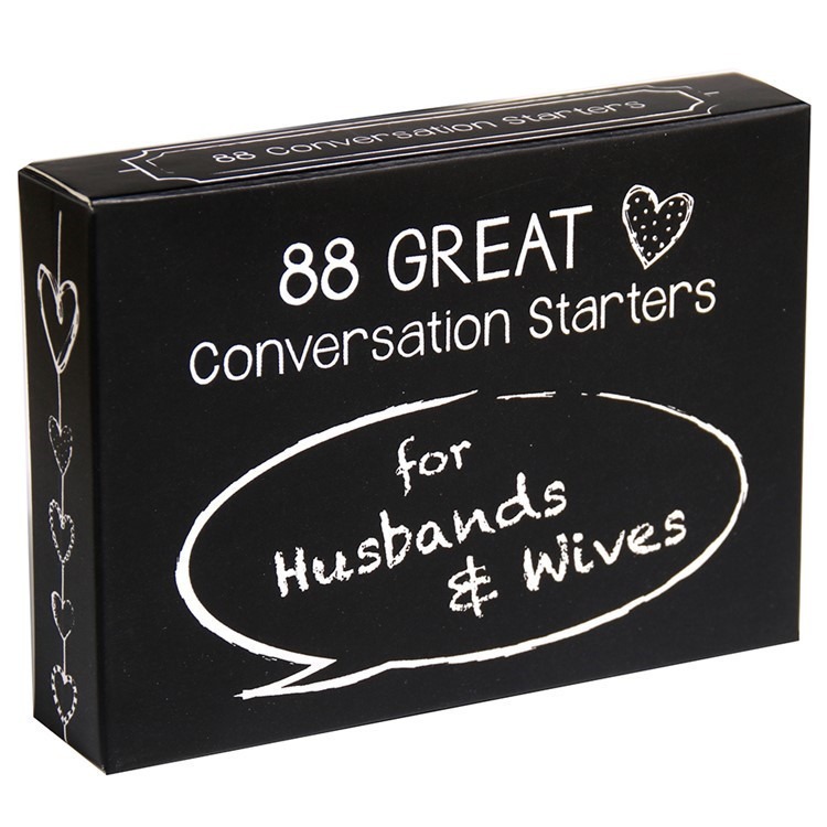 88 Great Conversation Starters Card Game