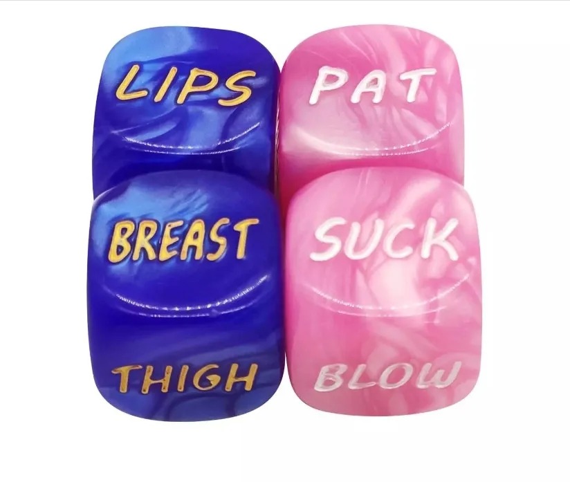 2pcs Sexual Desire Play Funny Love Dice Game