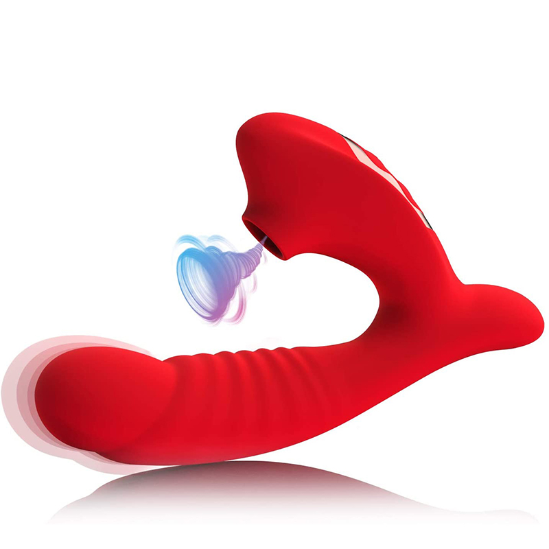 Clitoral Sucking Dildo Vibrator Sex Toys 