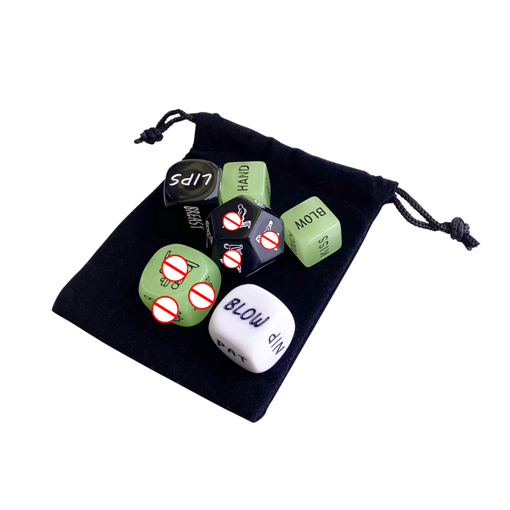  6pcs/set Sexual Position Tiny Dice Set 
