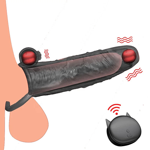 Dick Penis Cock Sleeve Vibrator