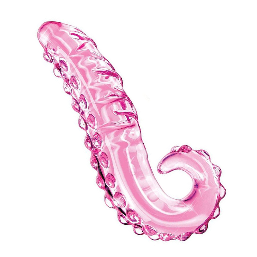Crystal Glass Pleasure Wand Dildo Penis  