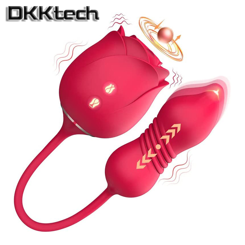 Sucking Rose Toy Dildo Vibrator Sex Toys 