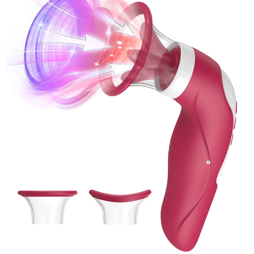 Sucking Vibrator Rose Sex Toy - 3 in 1 Adult Sex Toys Removable Cup