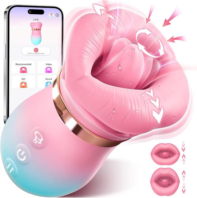5IN1 Mouth Sucking Vibrator Rose Sex Toy