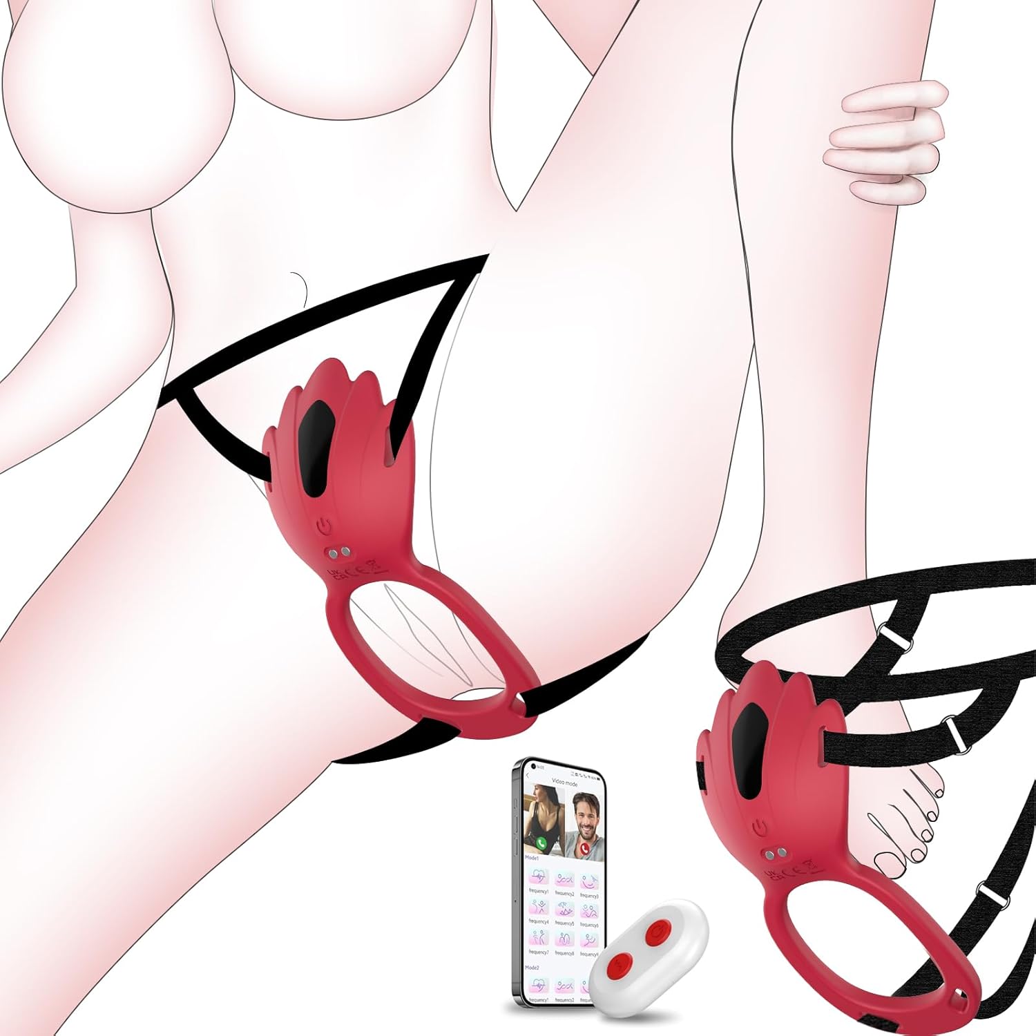 Wearable Panty Vibrator Adult Sex Toys 